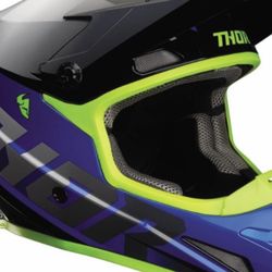 Brand New Thor Fader Large Men’s MX Enduro DOT Approved Helmet 