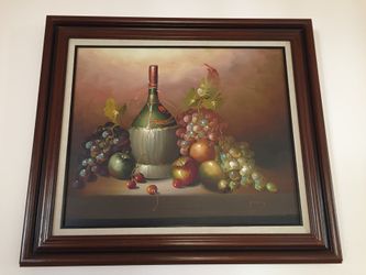 Realism Late 1800s Oil Color Painting