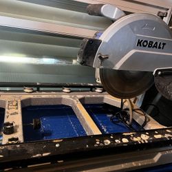 Kobalt Tile Saw