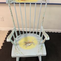 Rocking Chair Nautical Theme
