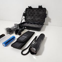 Mixxar XML T6 LED Tactical Flashlight 18650 AAA Zoomable Led Torch Light Lamp
