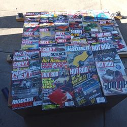 Vintage Muscle Car Magazines 