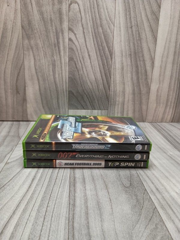 Xbox Original Games Lot Of 3