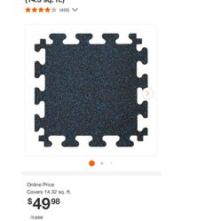 Interlocking Rubber Gym Floor Tiles 