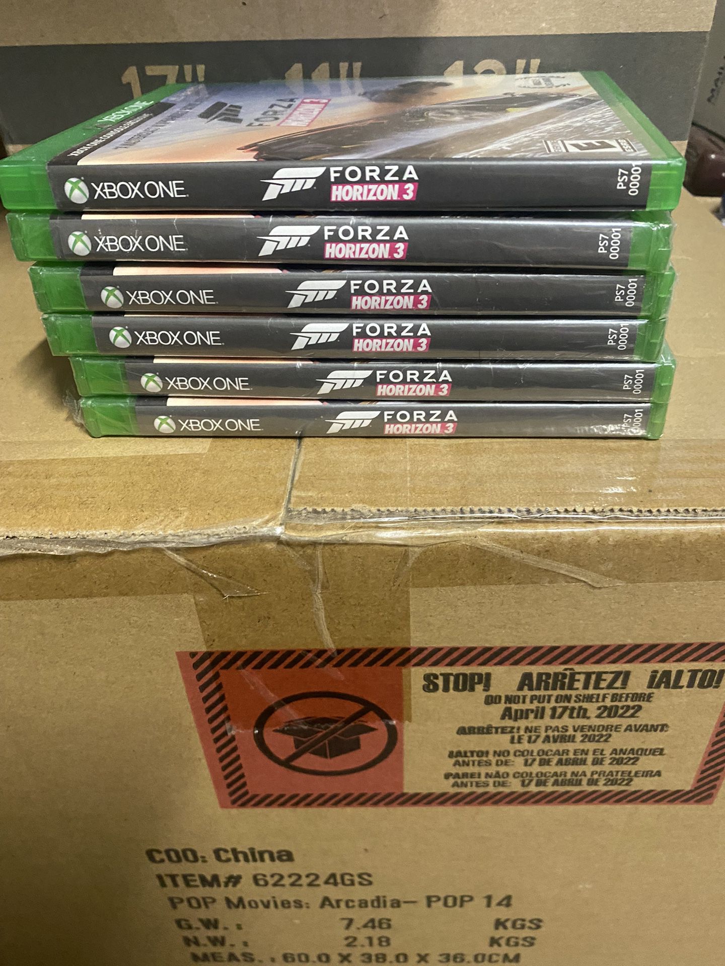 6 Forza Horizon 3 Xbox One Brand New Factory Sealed Lot 