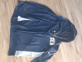 Nike Therma Seattle Seahawks Full-Zip Hoodie