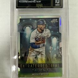 Mookie Betts Graded Baseball Cards