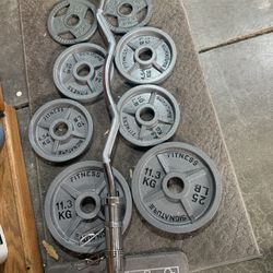 Olympic Curl Bar Weights