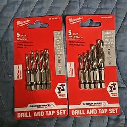 Milwaukee Tap Set