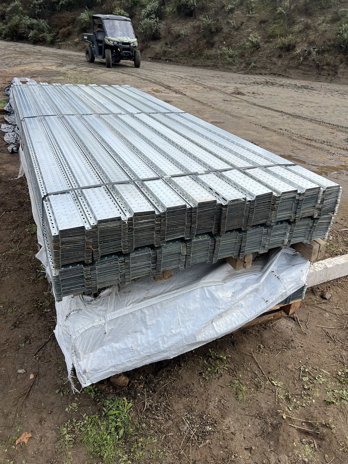 Horizontal Furring Horizontal Steel Furring / Hat Channel Qty 1,030- 10’x3” for Sale in ...