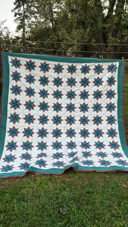Queen sized Star Quilt