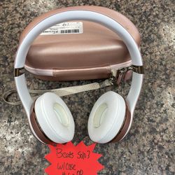 Beats Solo 3 W/Case Pink 