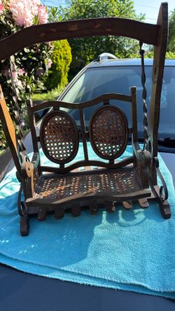 Vintage ration doll swing