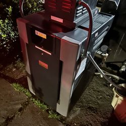 Raypak 206A ASME Digital Propane Heater + Raypak D-2 Indoor Power Vent