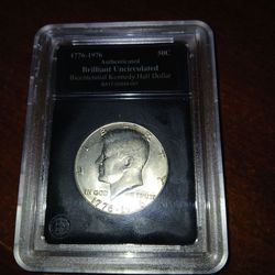 Bicentennial Kennedy half dollar