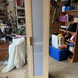 🧺 IKEA Tall Cabinet with 4 Shelves – 16"W x 16"D x 71"H 