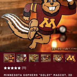 Minnesota Gopher Hex Art