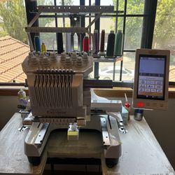 Baby Lock Enterprise 10-Needle Embroidery Machine with Accessories 
