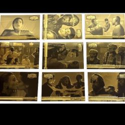 STAR TREK DEEP SPACE NINE MEMORIES FROM THE FUTURE GREATEST MEMORIES GOLD SET