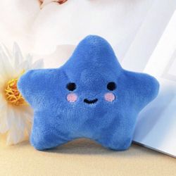 One Pet Plush Toy Star Shape Pet Toy Funny Bite Resistant Sound Emitting Pet Toy, Pet Supplies For Pet Use Only