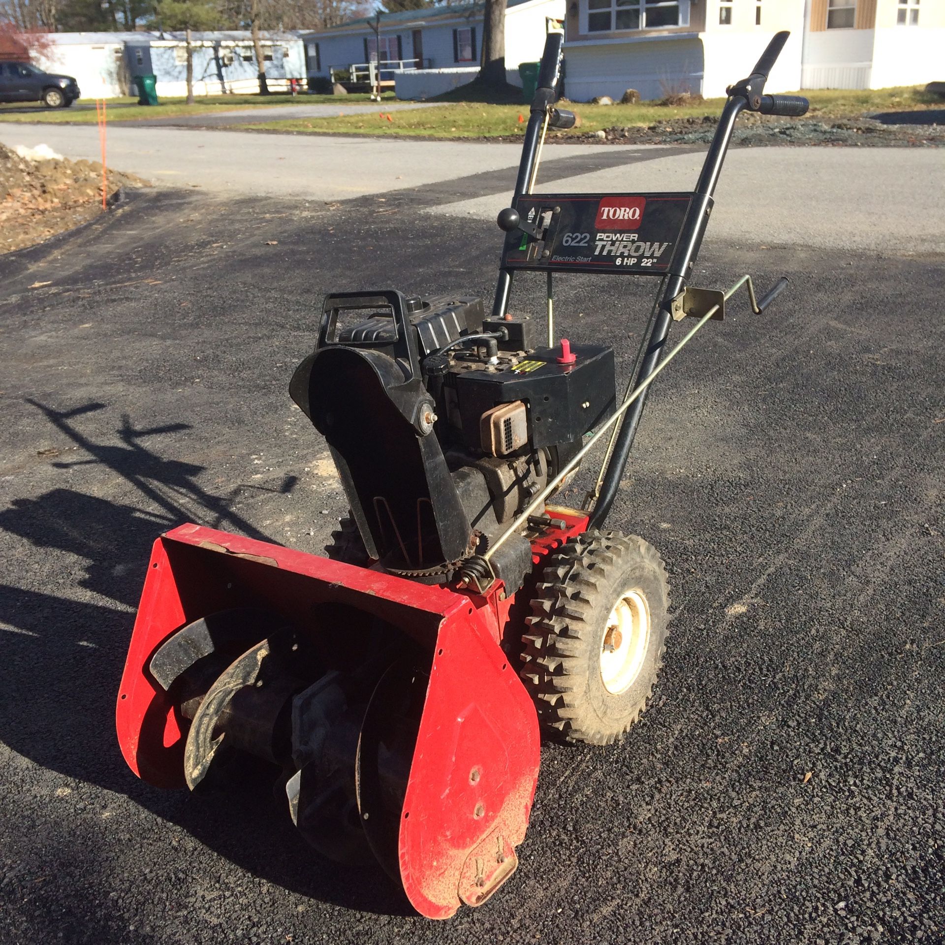 Toro 622 Power Throw Snowblower