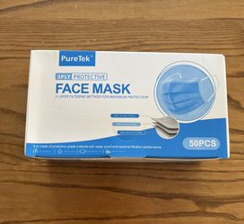 Puretek 3ply Protective Face Mask