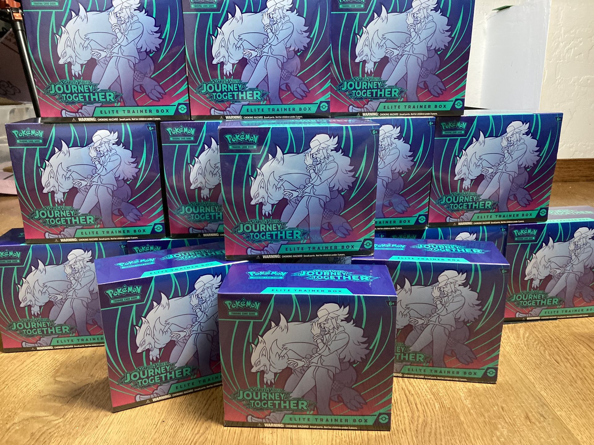 Pokémon Journey Together ETB Cards