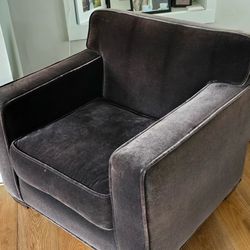JMF club chairs in 100% wool Mohair  New $5K $995