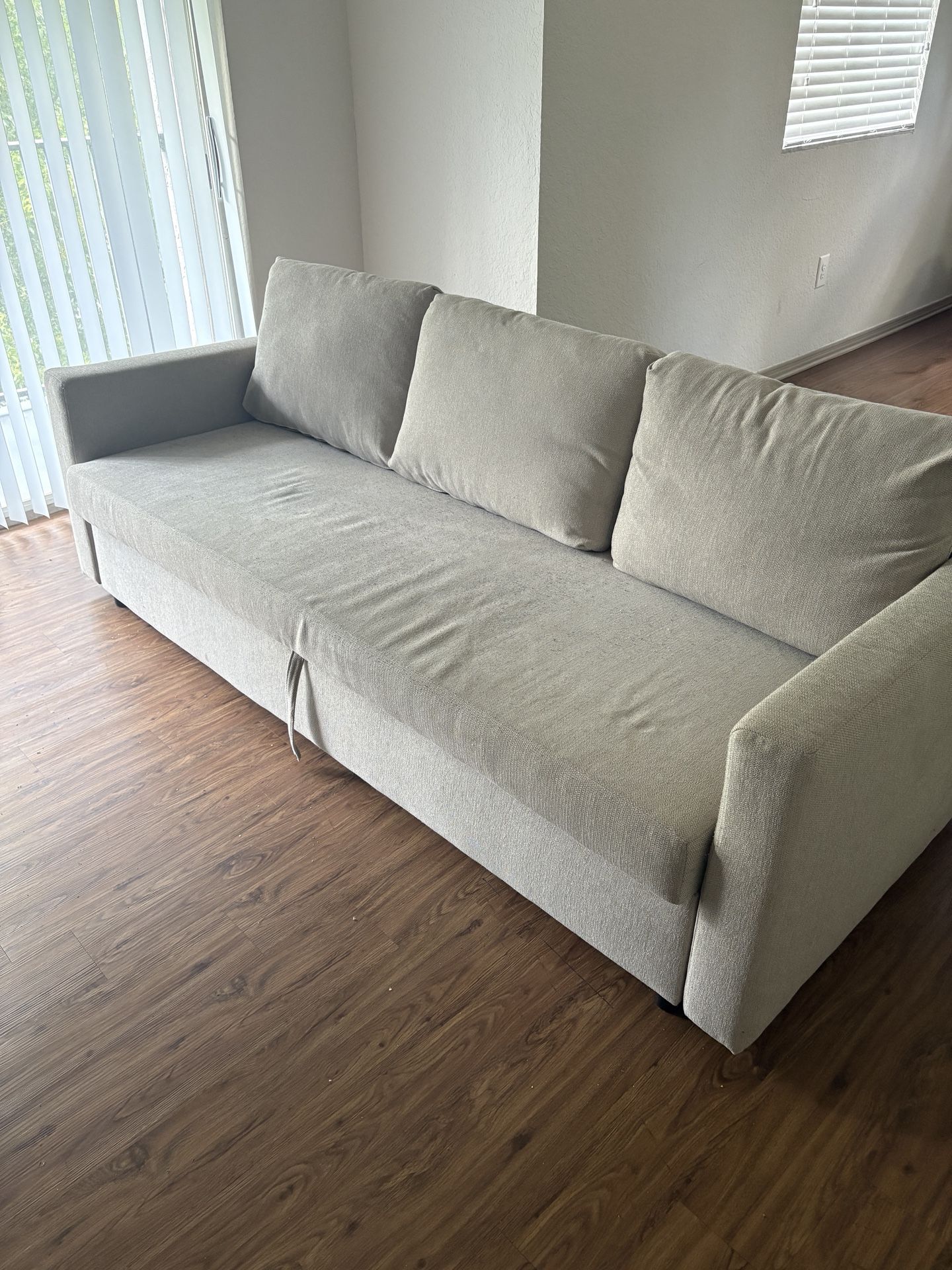 Convertible Sleeper Sofa with Storage