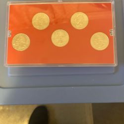 2001 Denver Mint Quarters.