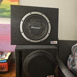 JL AUDIO 12W3V3-D4  AND New Pioneer Shallow 