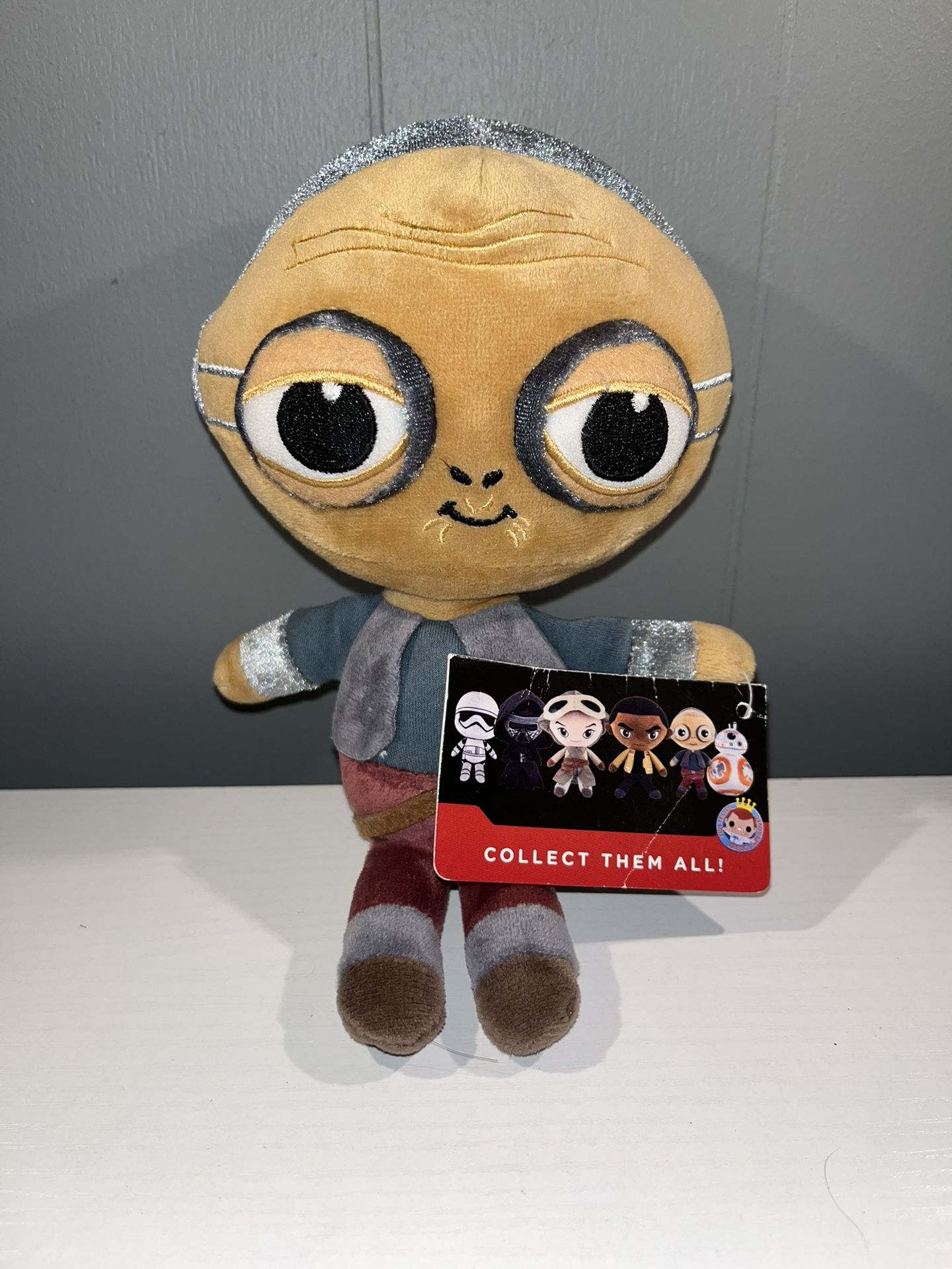 MAZ KANATA 8" PLUSH Funko Disney Star Wars Galactic Plushies BST-1