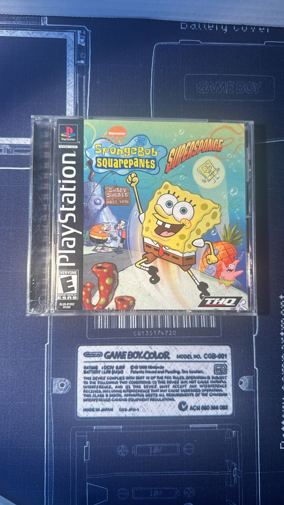 SpongeBob Super sponge Ps1