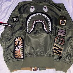 Bape X Alpha Bomber Jacket XL