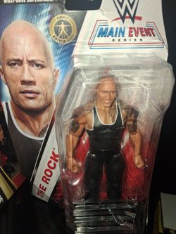 WWE Main Event Series Top Picks: (2026 JCV64) "The People's Champion" The Rock Action Figure