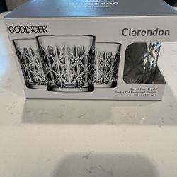 Godinger Clarendon Old Fashioned Glasses
