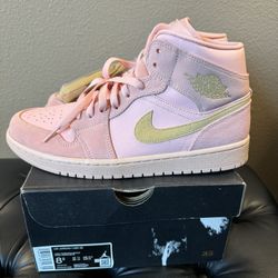 Air Jordan 1 Mid 852542-600 Size:8.5 Men’s Shoes