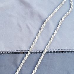 26 Inch Solid Silver Rope Chain