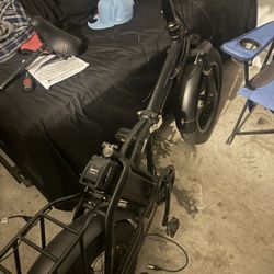 Tri Blade Foldable E Bike