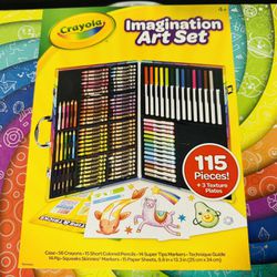Crayola Imagination Art Set 115 Pieces-Brand New In Box!