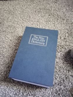 The New English Dictionary Book Safe