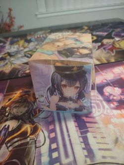 waifu deck yu gi oh TCG Matte Sleeves. Forest Green main image 1