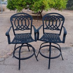 Patio Bar Stools Set 