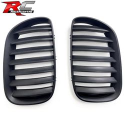 Fits 2004-2006 BMW E53 X5 Performance Style Front Bumper Upper Mesh Grille Black ABS