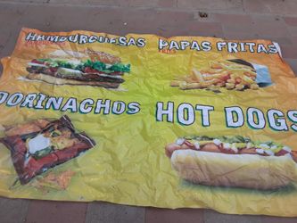 Lona nueva mide 10 pies x 6 pies