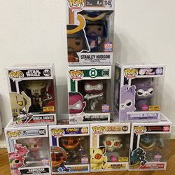 FUNKO POP - EXCLUSIVES, FLOCKED, SUMMER CONVENTION/ LIMITED EDITION