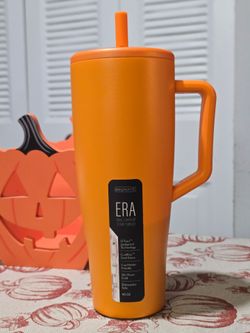 BruMate ERA 40 oz Straw Tumbler Orange
