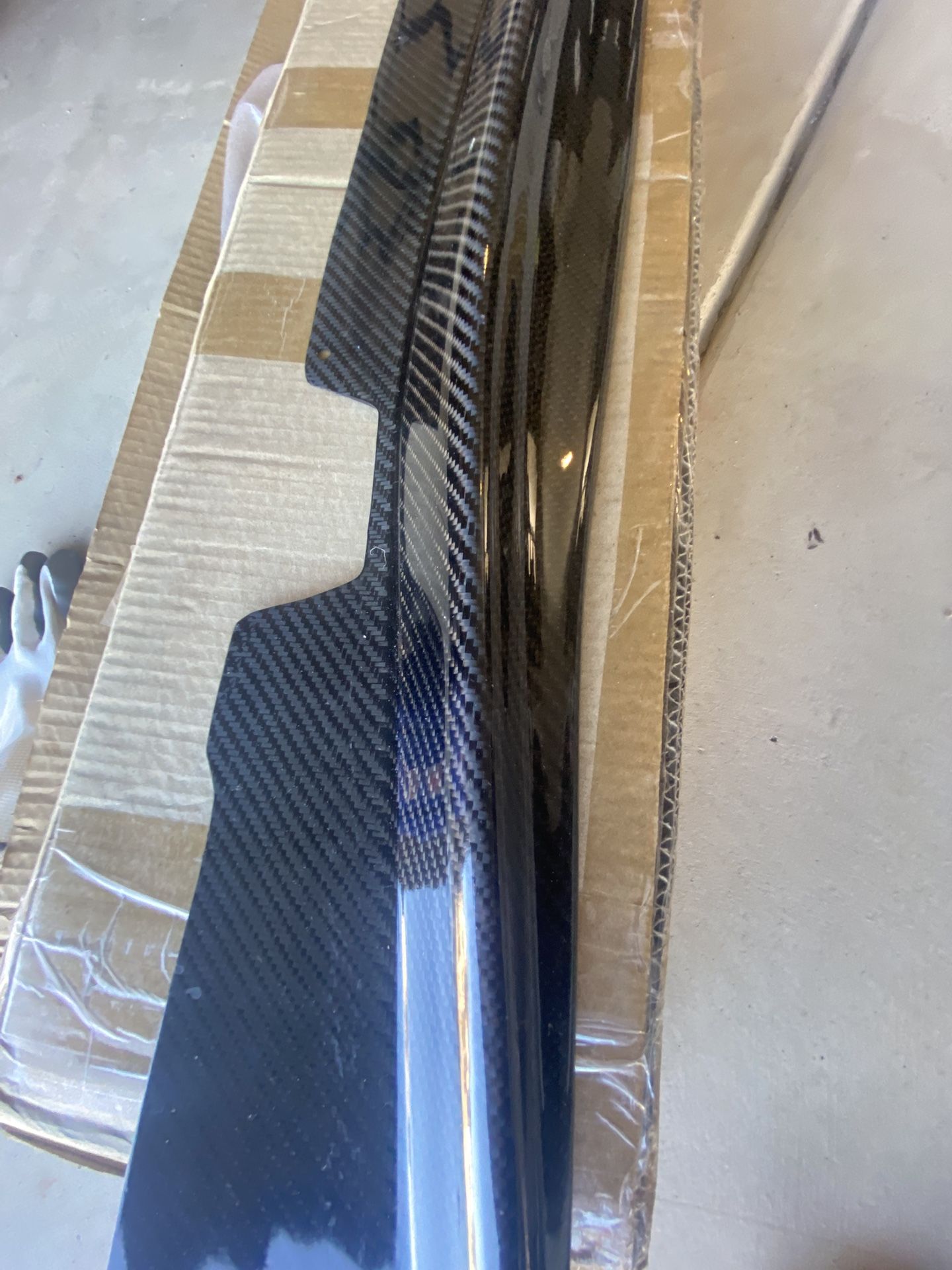 Corvette C7 Stingray Z06 Style  Carbon Fiber Side Skirt  