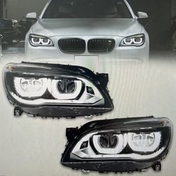 For 2010 2011 2012 2013 BMW 7 Series LED Headlights 