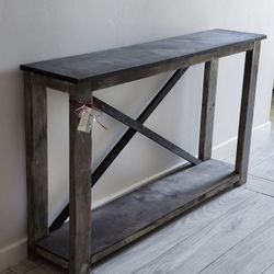 New Wood Entry  Way Table 